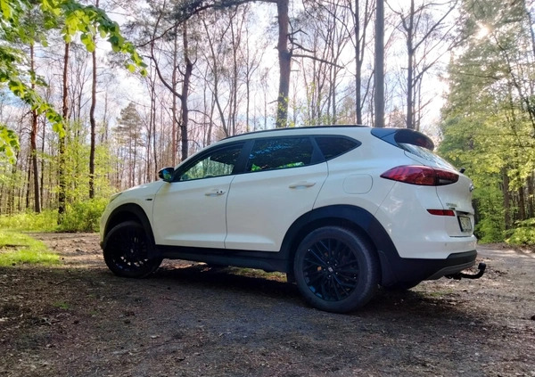 Hyundai Tucson cena 101000 przebieg: 37500, rok produkcji 2020 z Siechnice małe 172